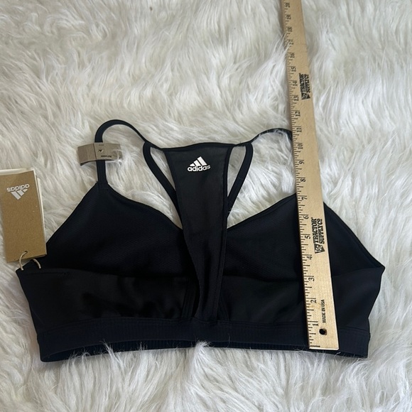 Adidas Black Sports Bra with Moisture-Wicking Fabric - Picture 5 of 10